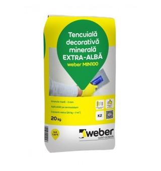 Enduit de façade WEBER MIN 100 ROLARE